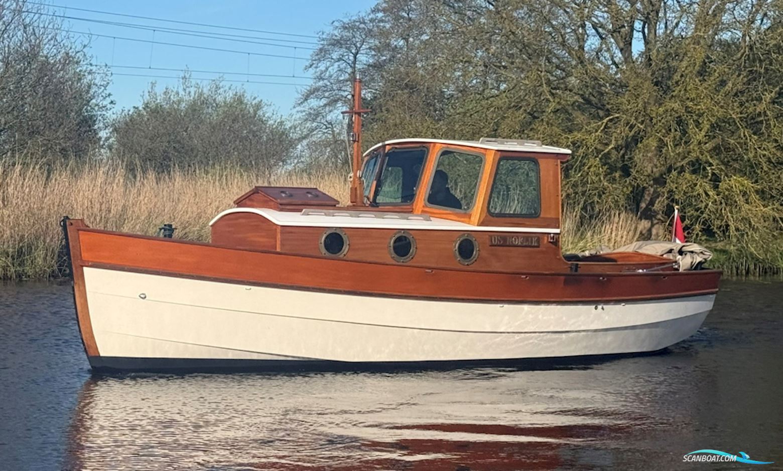 Noorkaper Cabin Sloep Motorboten 2018, met Mitsubishi motor, The Netherlands