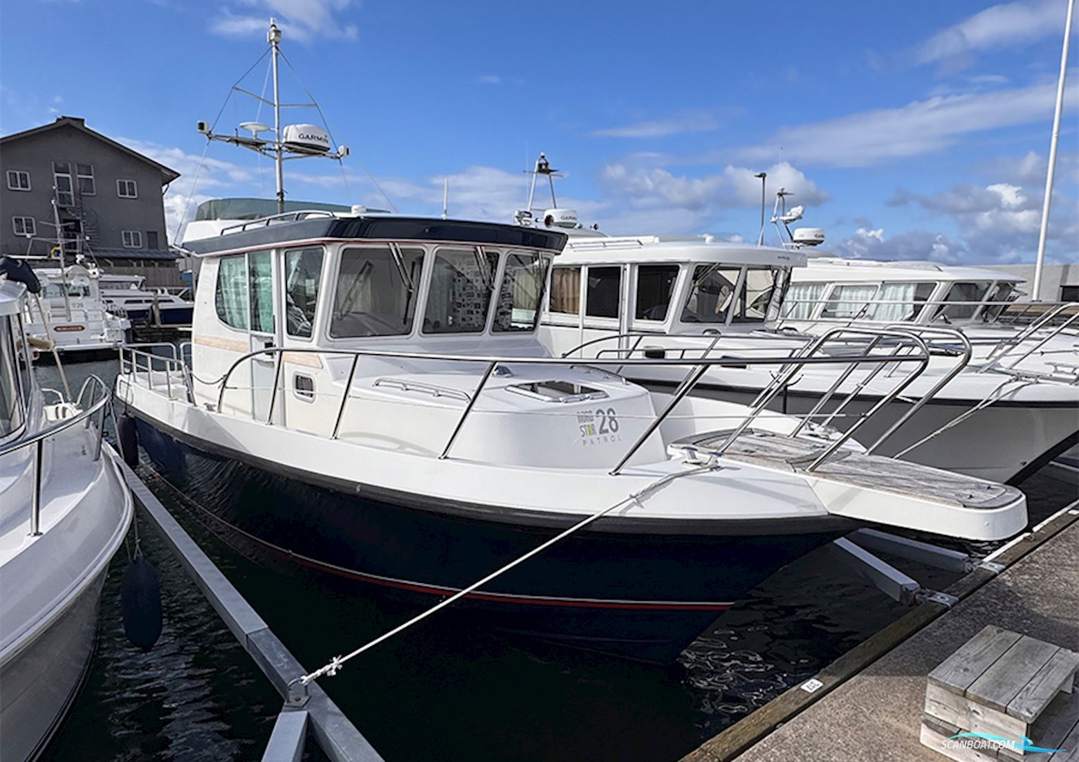 Nord Star 28 Patrol Motorboten 2007, met Volvo Penta motor, Sweden
