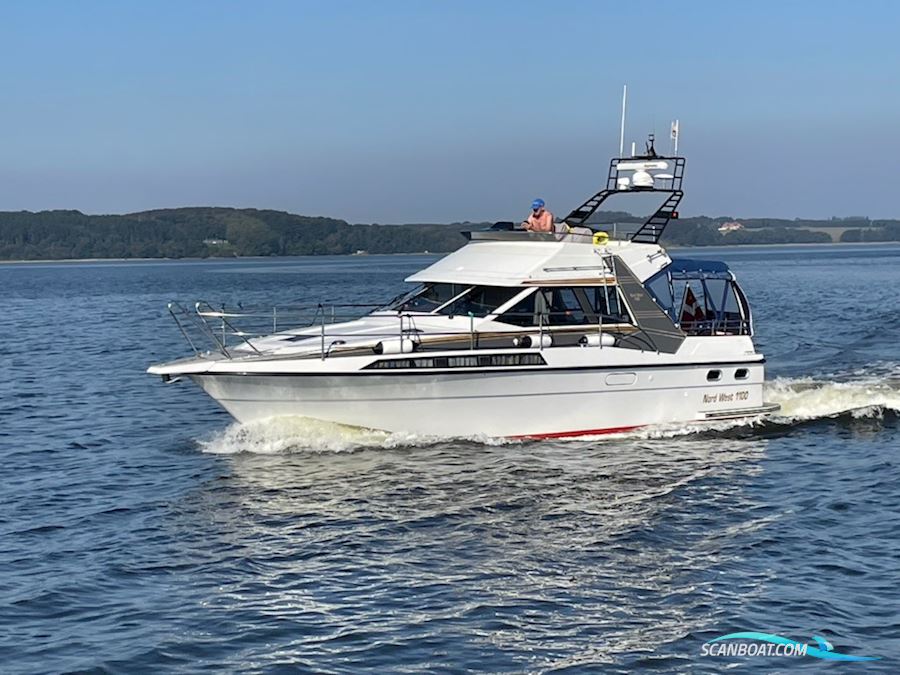 Nord West 1100 Motorboten 1992, met Volvo Penta Tamd 61a motor, Denemarken