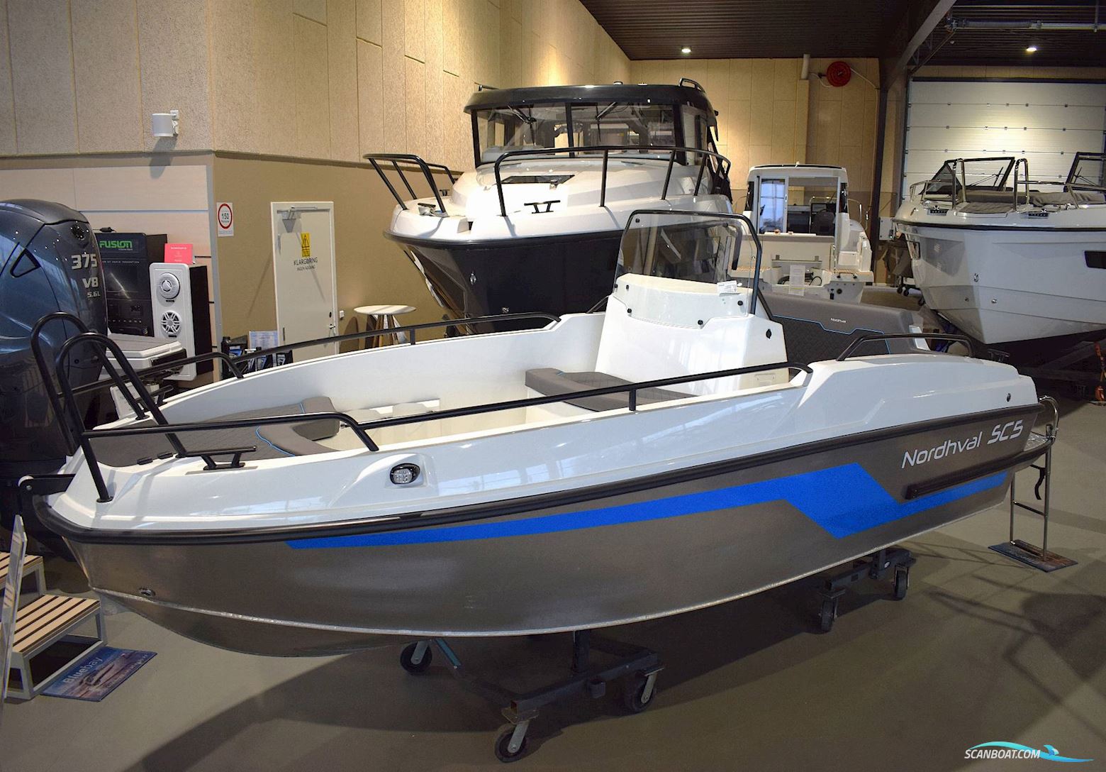 Nordhval SC5 Alu - 40 HK Yamaha/Udstyr Motorboten 2026, met Yamaha F40 motor, Denemarken