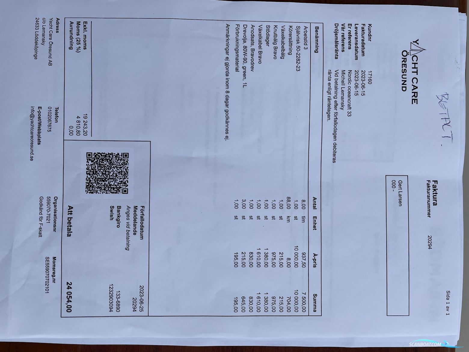 Nordic Ocean Craft 33