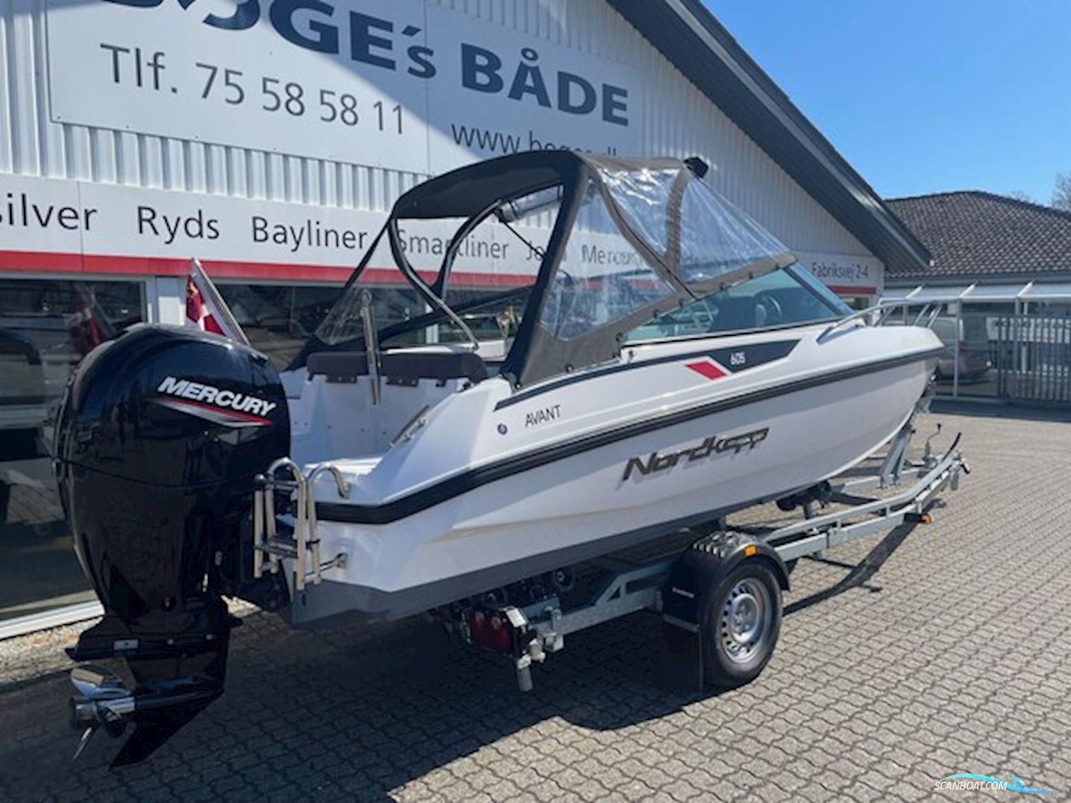 Nordkapp Avant 605 med Mercury F150 EFI ELPT 