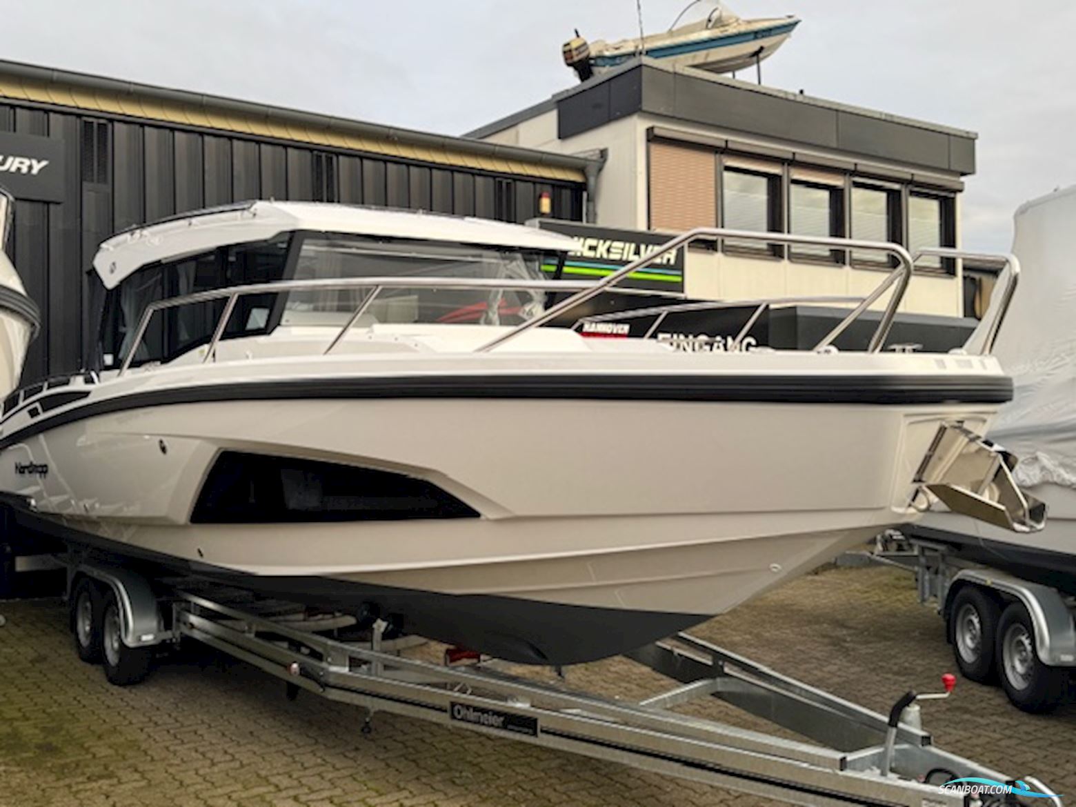 Nordkapp Coupe 905 + Twin Mercury F200XL/Cxl V6 Motorboten 2024, met Mercury motor, Duitsland
