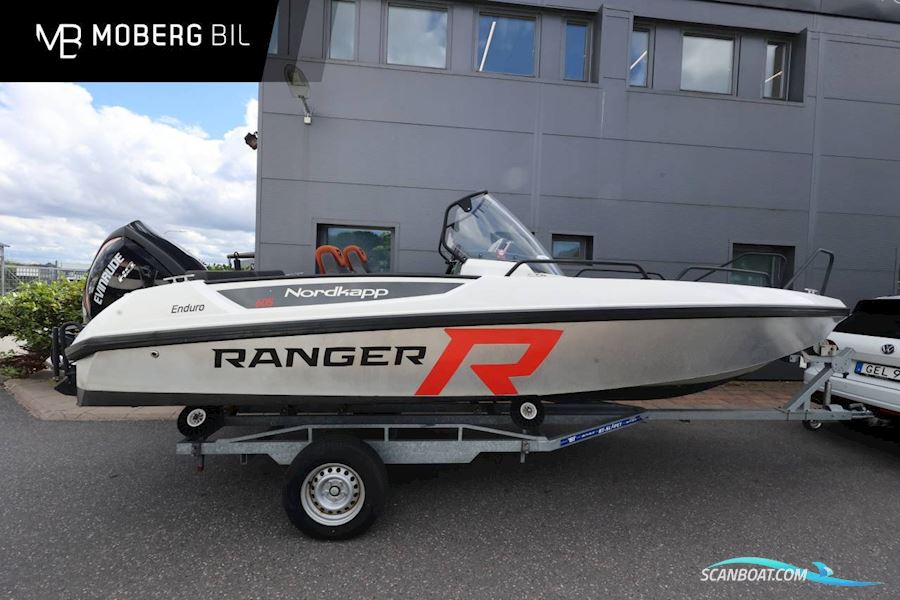 Nordkapp Enduro 605 Ranger Evinrude 150 G2 H.O Motorboten 2017, met Evinrude 150 G2 H.O motor, Sweden
