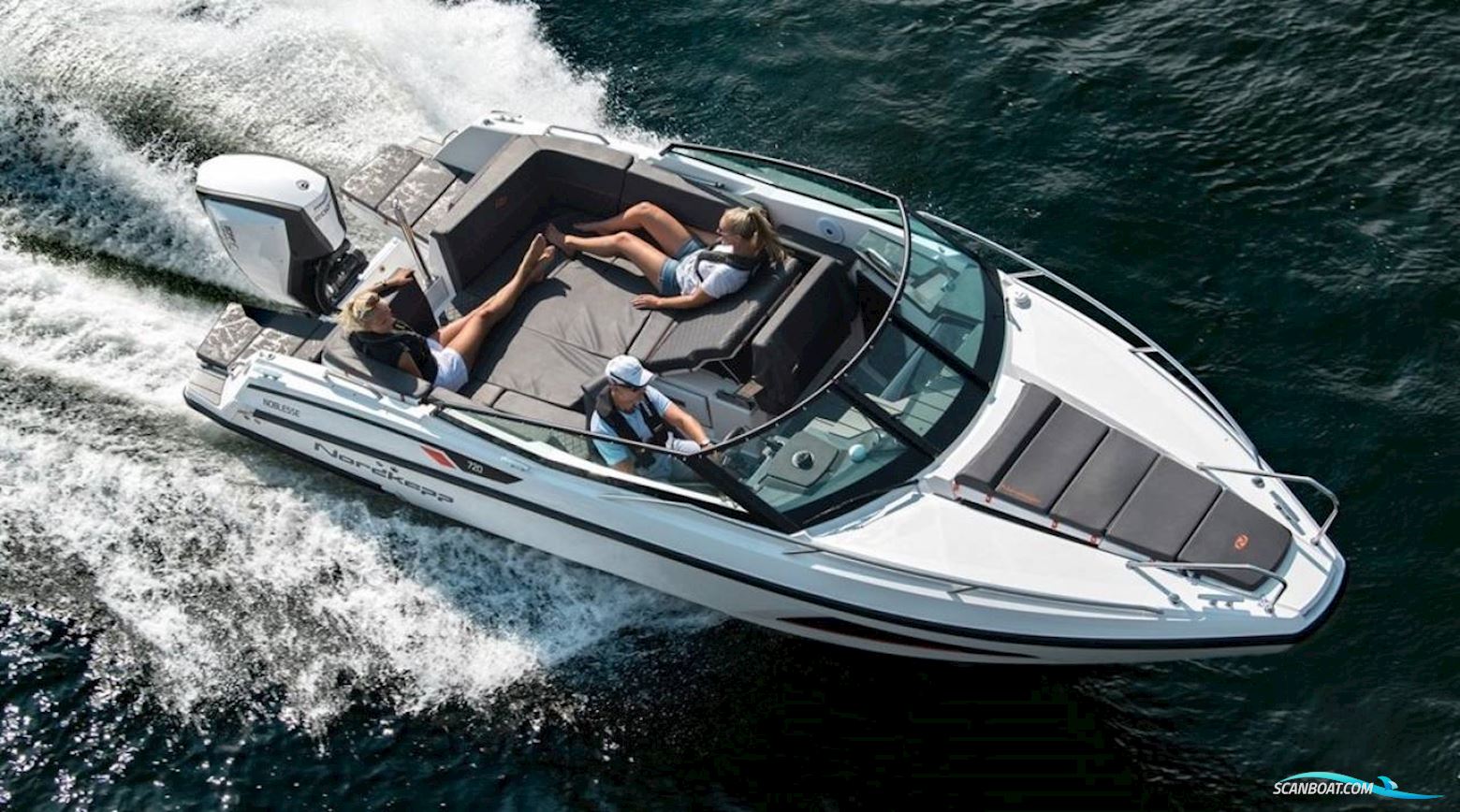 Nordkapp Noblesse 720 - 200 HK Yamaha og Udstyr Motorboten 2025, met Yamaha F200Xcb motor, Denemarken