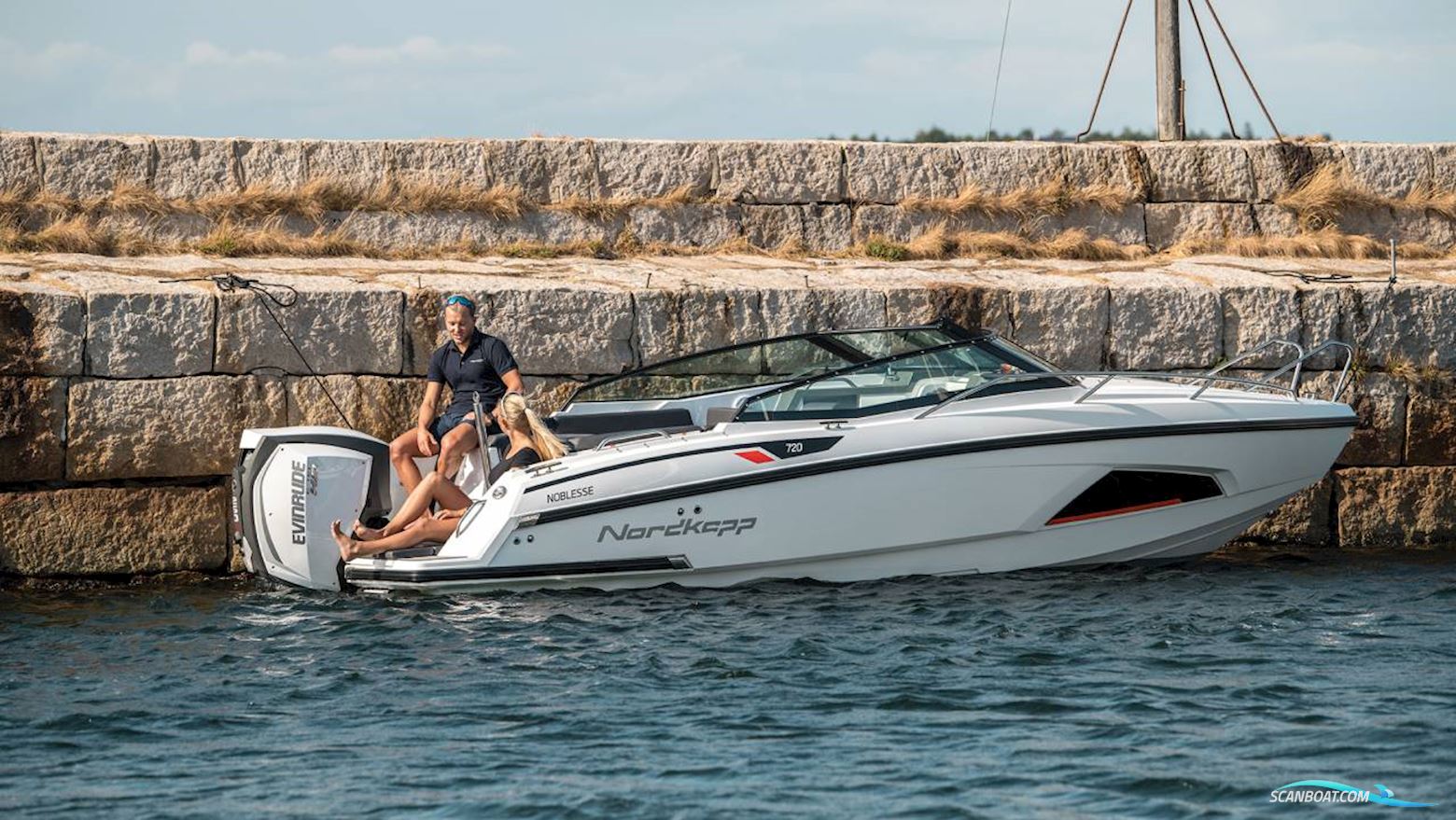 Nordkapp Noblesse 720 - 200 HK Yamaha og udstyr