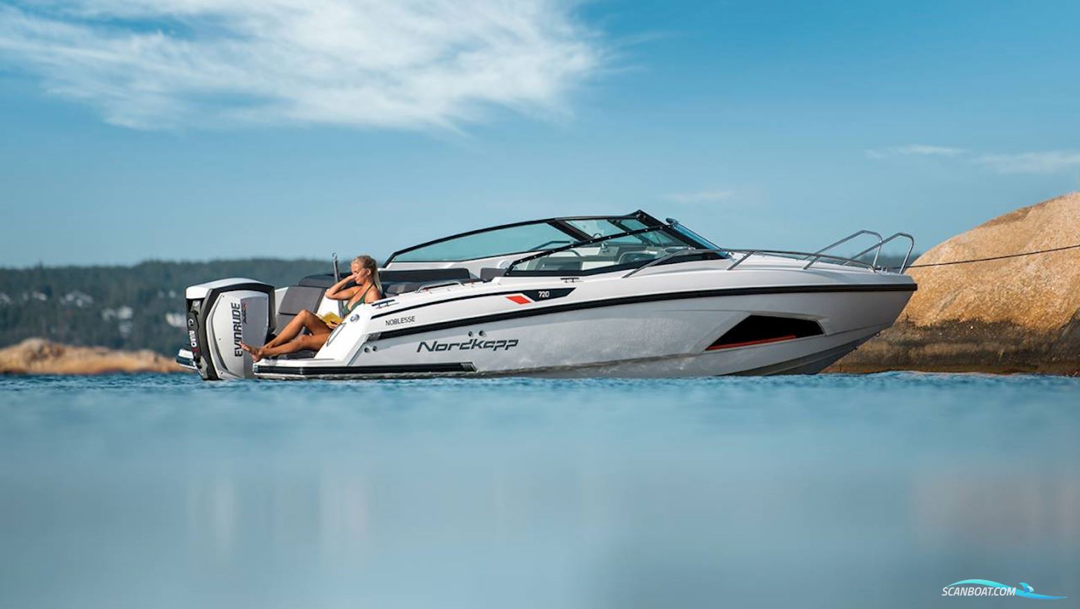 Nordkapp Noblesse 720 - 200HK Yamaha/Udstyr