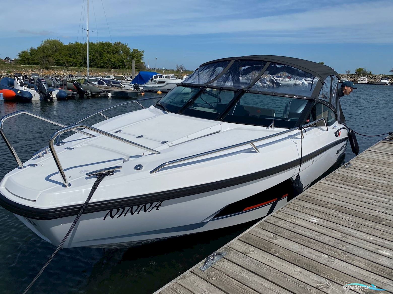 Nordkapp Noblesse 720 - 250 HK Yamaha/Udstyr Motorboten 2020, met Yamaha F250 motor, Denemarken
