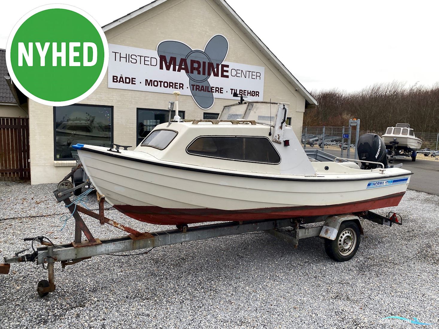 Norma 17 med Mercury 25 EFI Motorboten 1996, met Mercury motor, Denemarken