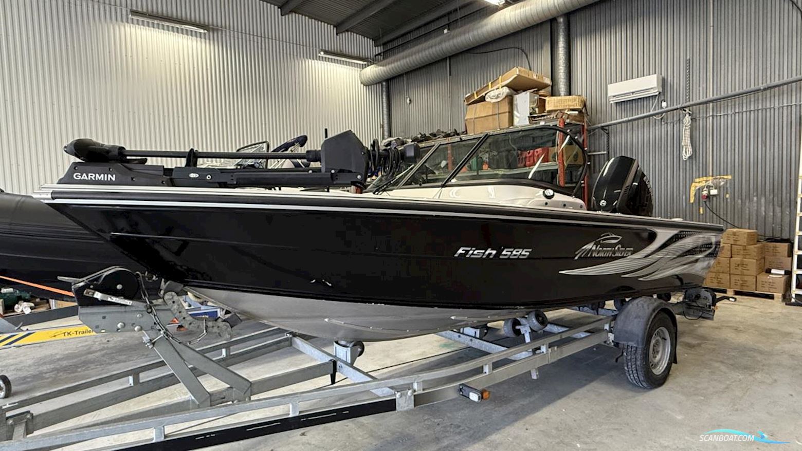 Northsilver 585 Fish Motorboten 2020, met Evinrude 150 H.O Ca, 65h motor, Sweden