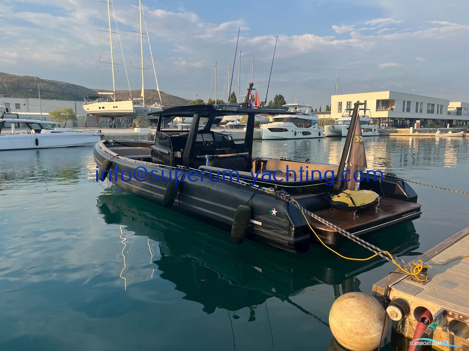 Novamarine Black Shiver 120 Motorboten 2020, met Volvo Penta motor, Kroatië