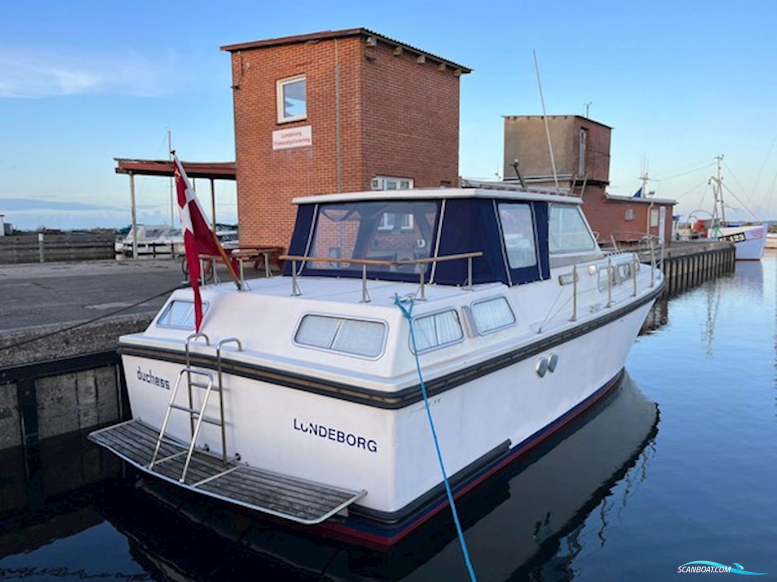 NY Pris! Jupiter 33 Motorboten 1975, met Yanmar motor, Denemarken