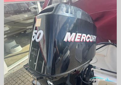 Örnvik 470 Cruiser med 50 hk Mercury-EFI 4 takt og 1000 kg Galaxy bådtrailer Motorboten 2007, met Mercury motor, Denemarken