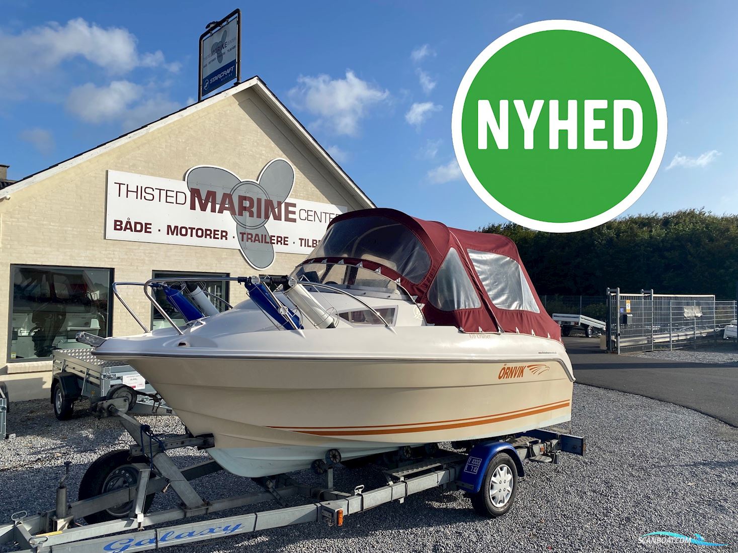 Ørnvik 470 Cruiser Motorboten 2010, met Mercury motor, Denemarken