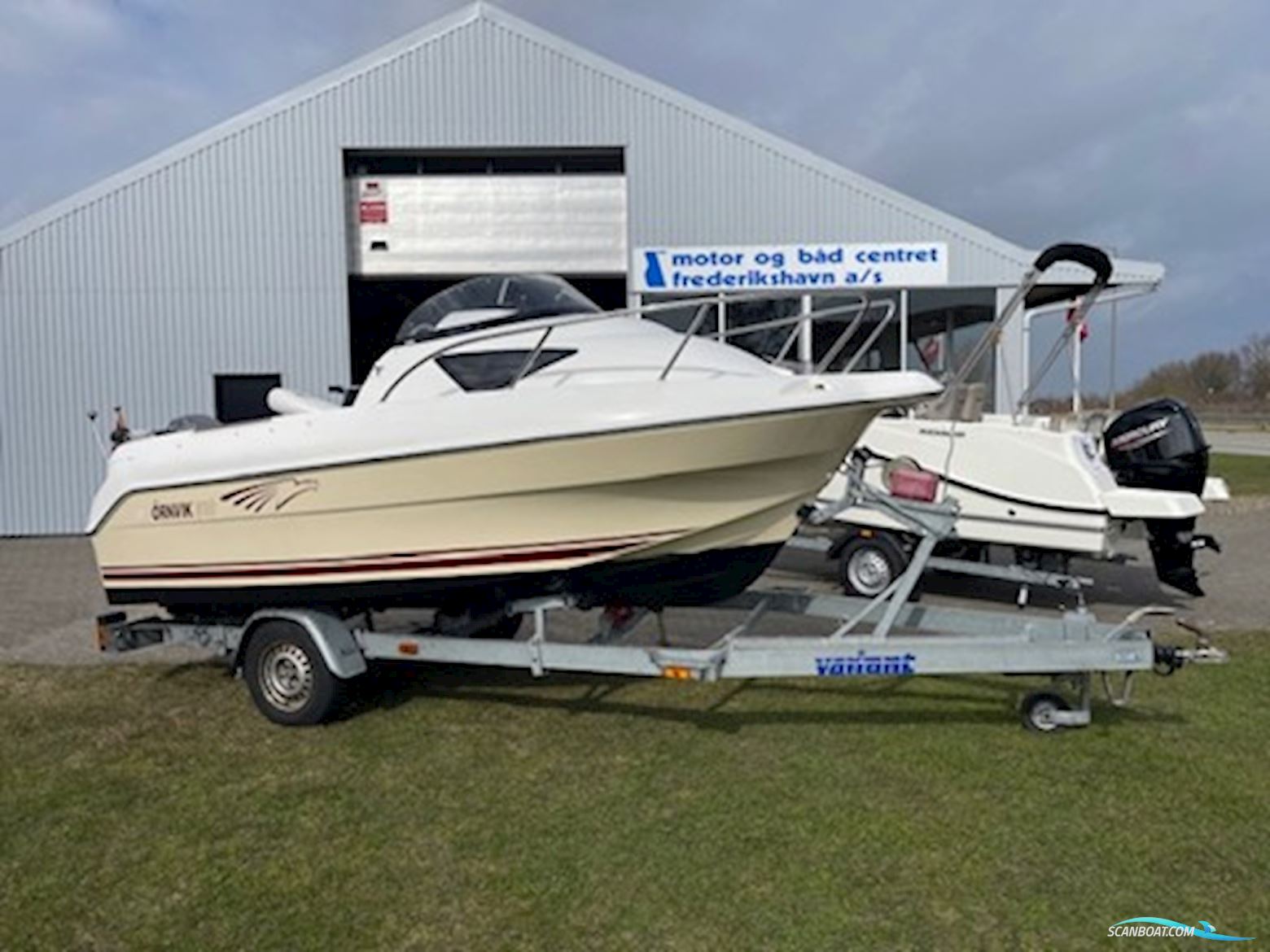 Ørnvik 510 Cruiser Med Mariner F60 Samt Variant Trailer