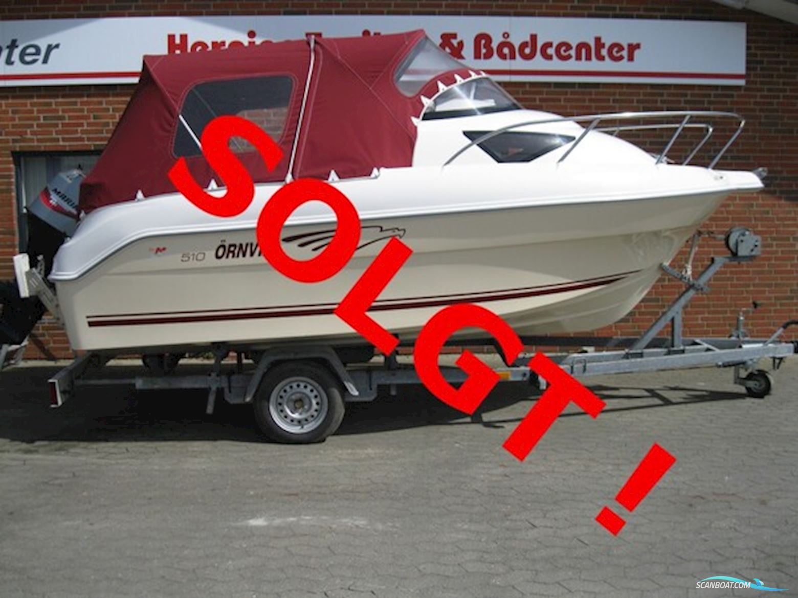 Ørnvik 510 Cruiser m/Mariner F60 hk Efi 4-Takt - Solgt ! Motorboten 2006, met Mariner motor, Denemarken