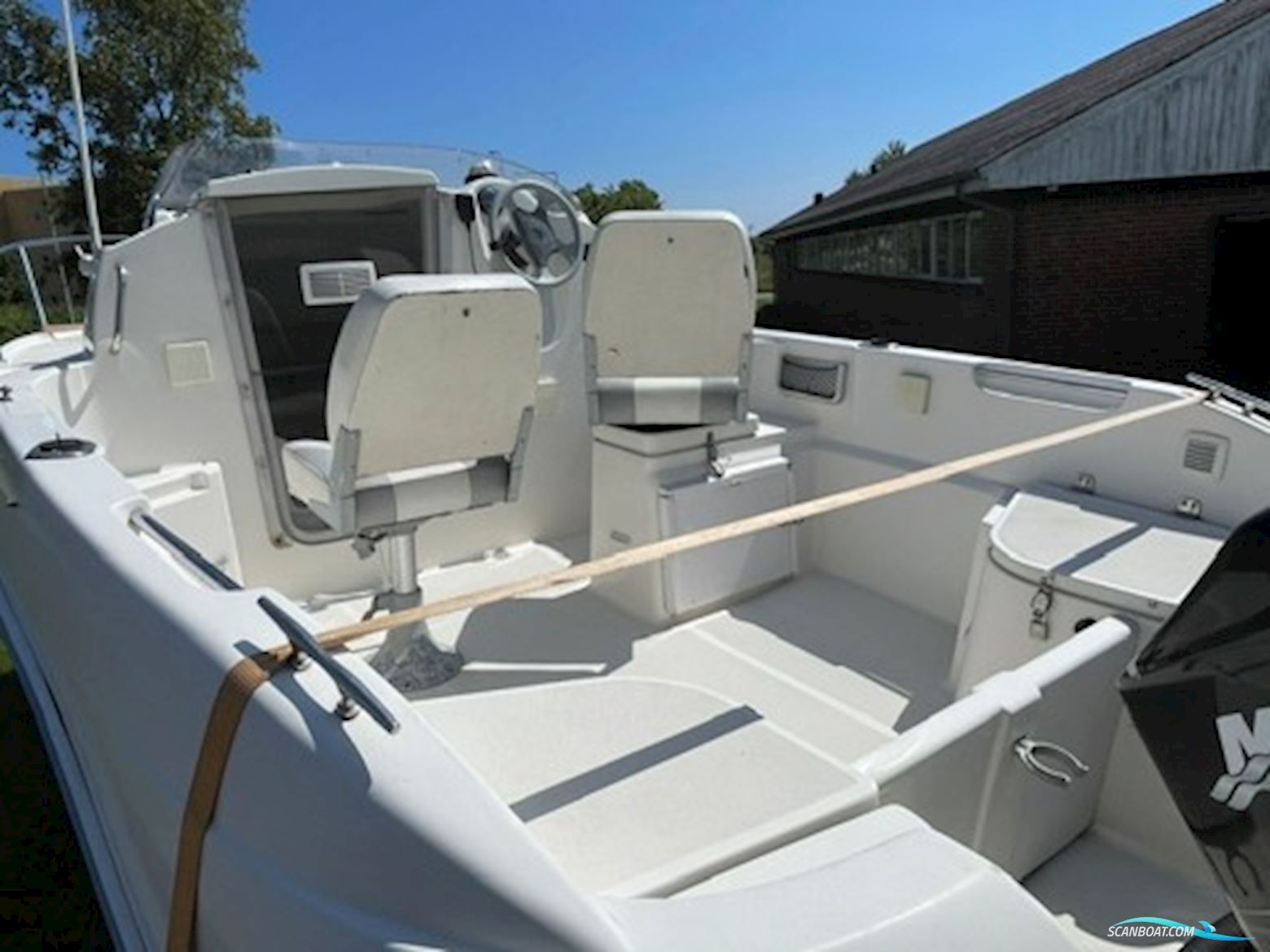 Ørnvik 520 Flamingo Med Mercury F75 4-Takt Samt Brenderup Trailer - NY Pris kr 69.000