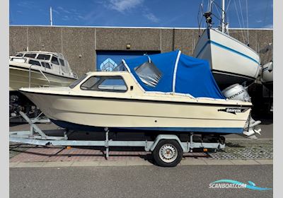 Ørnvik 570 HT Hardtopbåd Motorboten 1985, met Honda motor, Denemarken