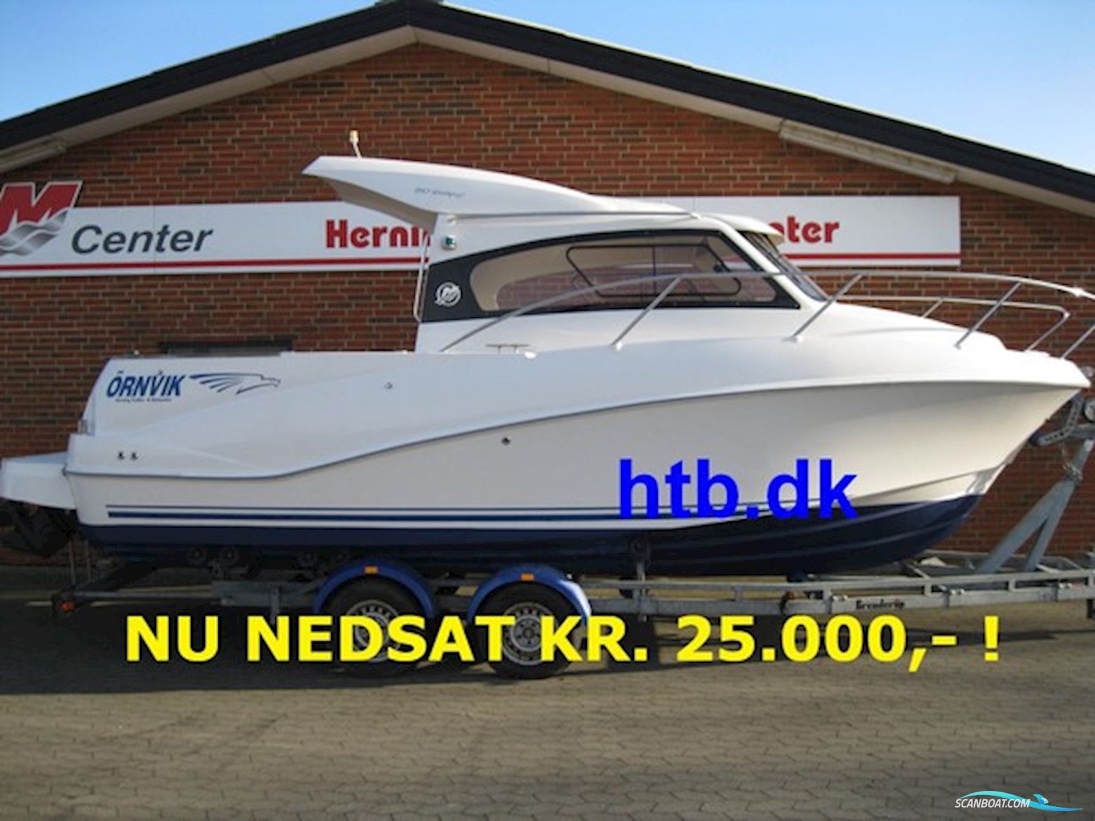 Ørnvik 640 Weekender m/Mercruiser 3,0L - NU NEDSAT KR.: 25.000,- ! Motorboten 2008, met MerCruiser motor, Denemarken