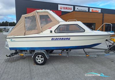 Oldenburg 17 Cabin Motorboten 1997, met Yamaha F100Det motor, Denemarken