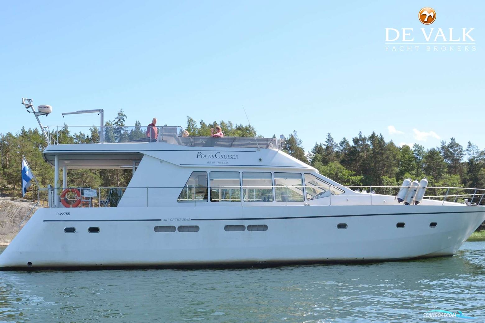 one-off Motor Yacht Motorboten 2015, met Sisu Diesel 84 CTIM  motor, Finland