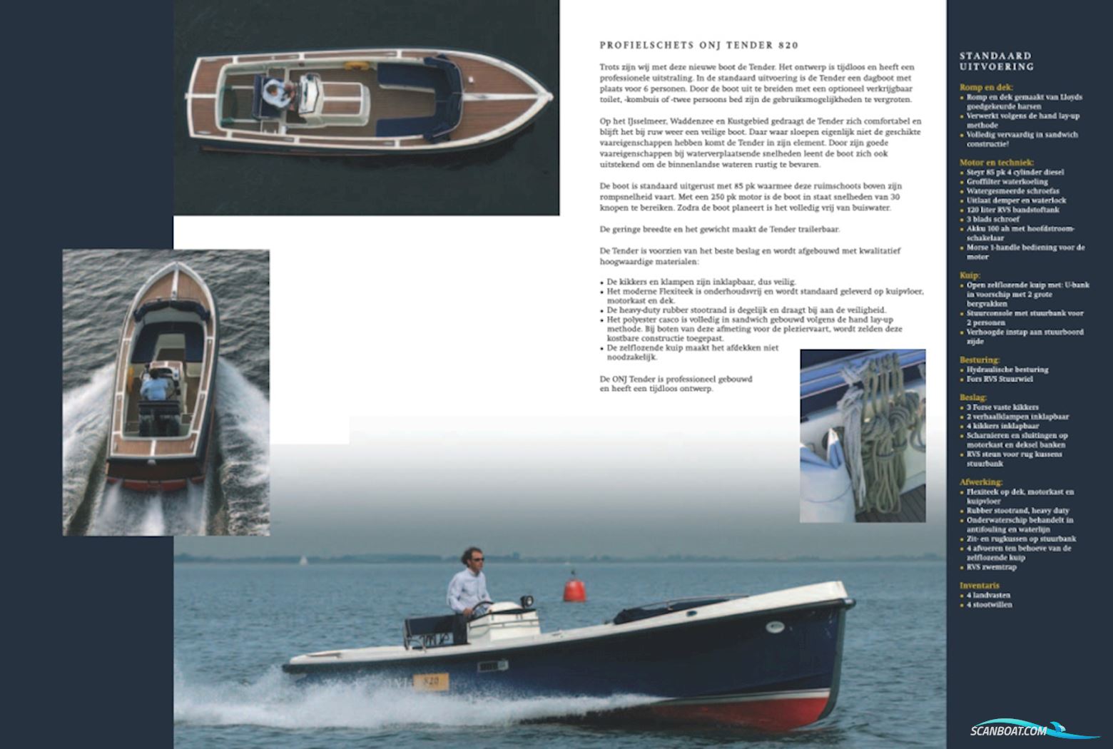 Onj 820 Tender