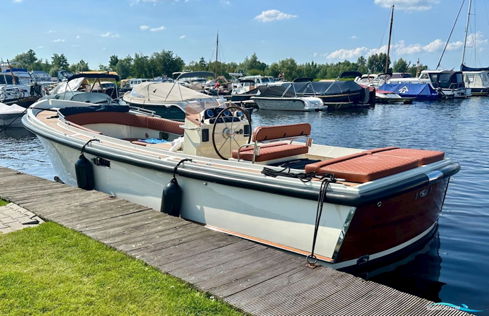 ONJ Tender 820 Motorboten 2008, met Stery motor, The Netherlands