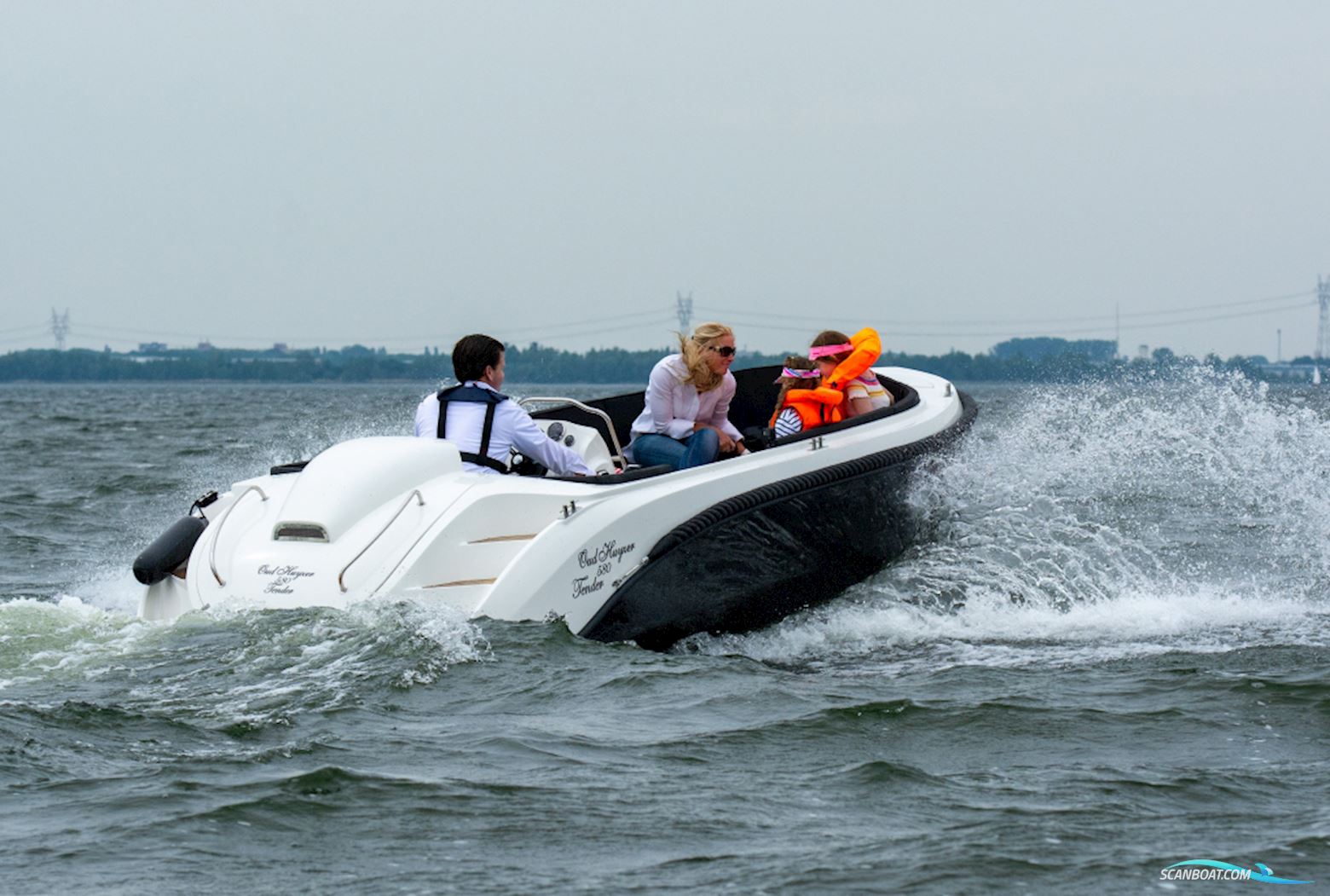 Oud Huijzer 580 Tender Motorboten 2024, met Zelf te Kiezen motor, The Netherlands