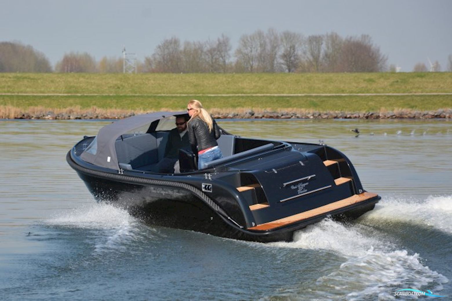 Oud Huijzer 616 Tender nu Met Gratis Buitenboordmotor Motorboten 2024, The Netherlands