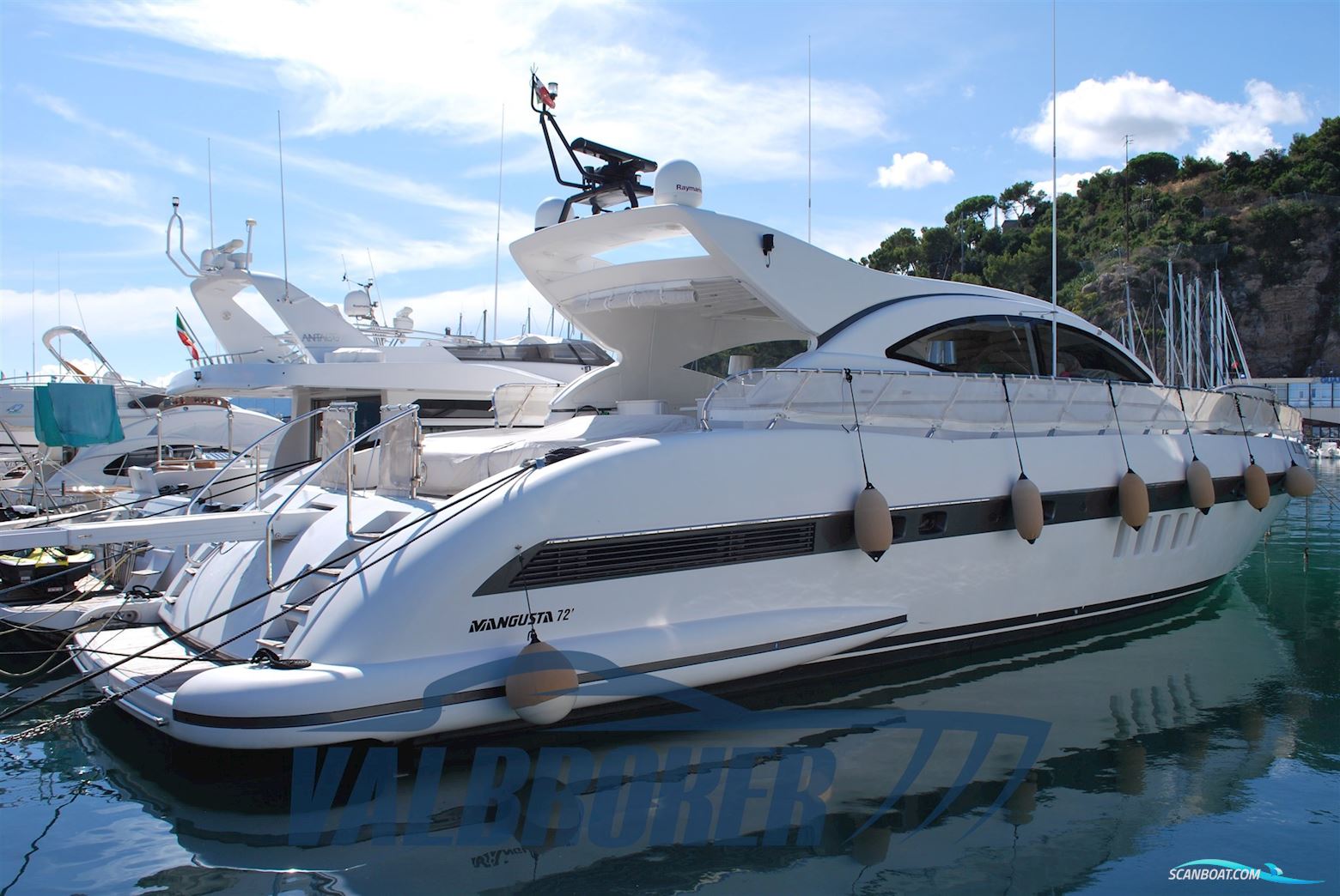 Overmarine Mangusta 72 Motorboten 1999, met Man D2842LE404 motor, Italië