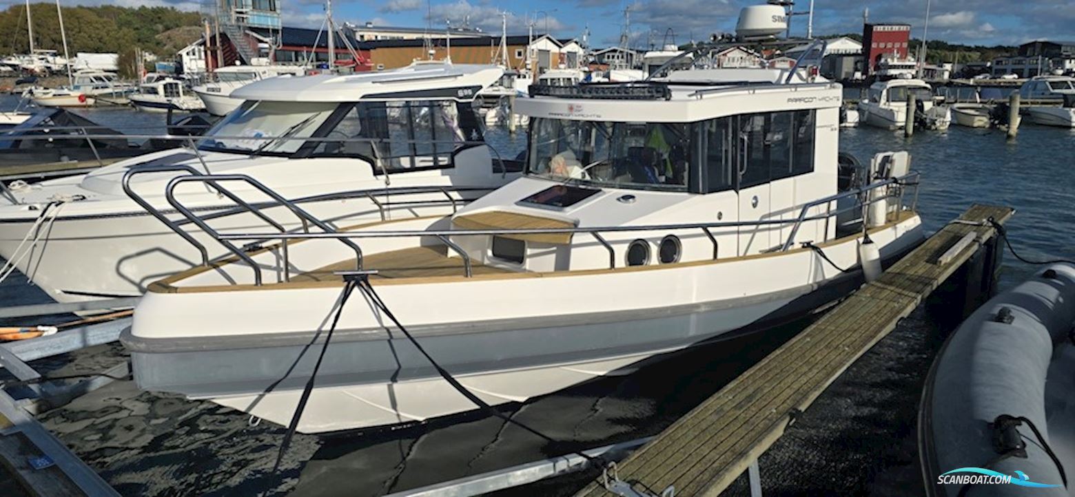 Paragon 25 Cabin Motorboten 2011, met Volvo Penta D4-300 EVC motor, Sweden