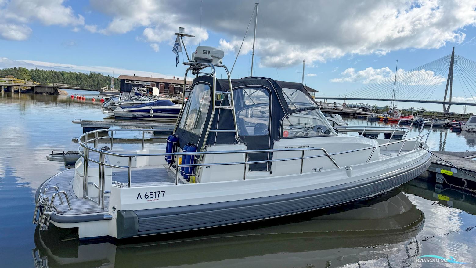 Paragon 25 Ranger Motorboten 2013, met Volvo Penta D4 - 300 motor, Finland