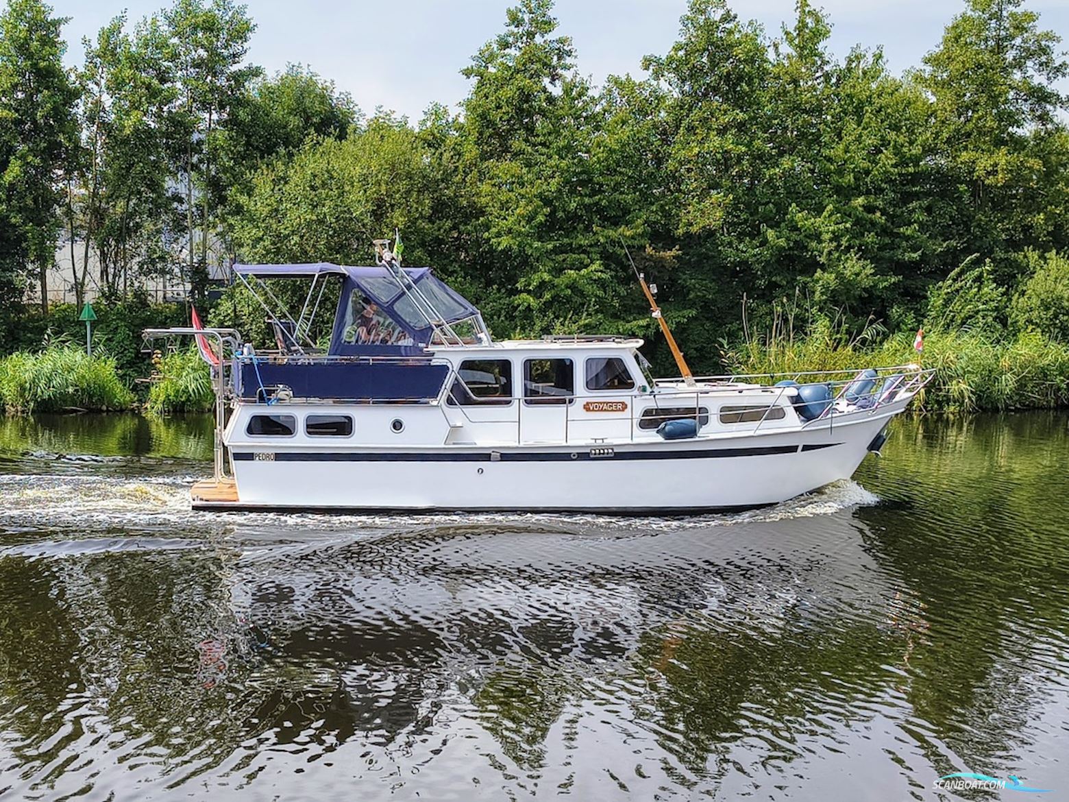Pedro 1000 Motorboten 1980, The Netherlands