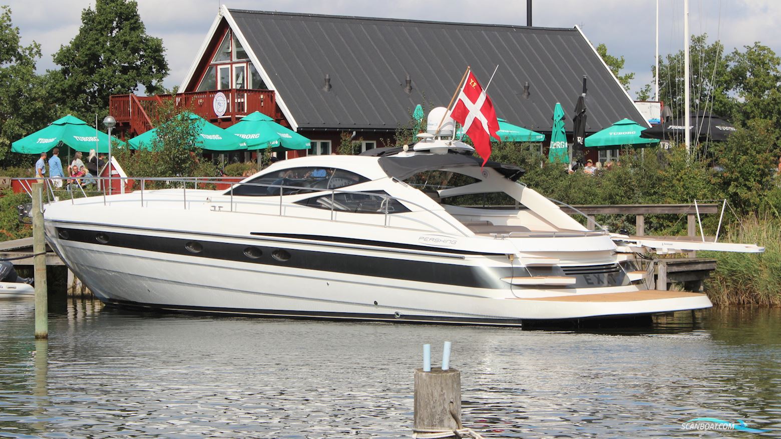 PERSHING 52  Motorboten 2003, met MAN motor, Denemarken