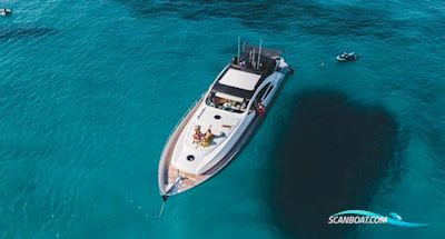 Pershing 76 Motorboten 2005, met 2 Mtu 16V 2000 M91 + Arneson Drive motor, Italië