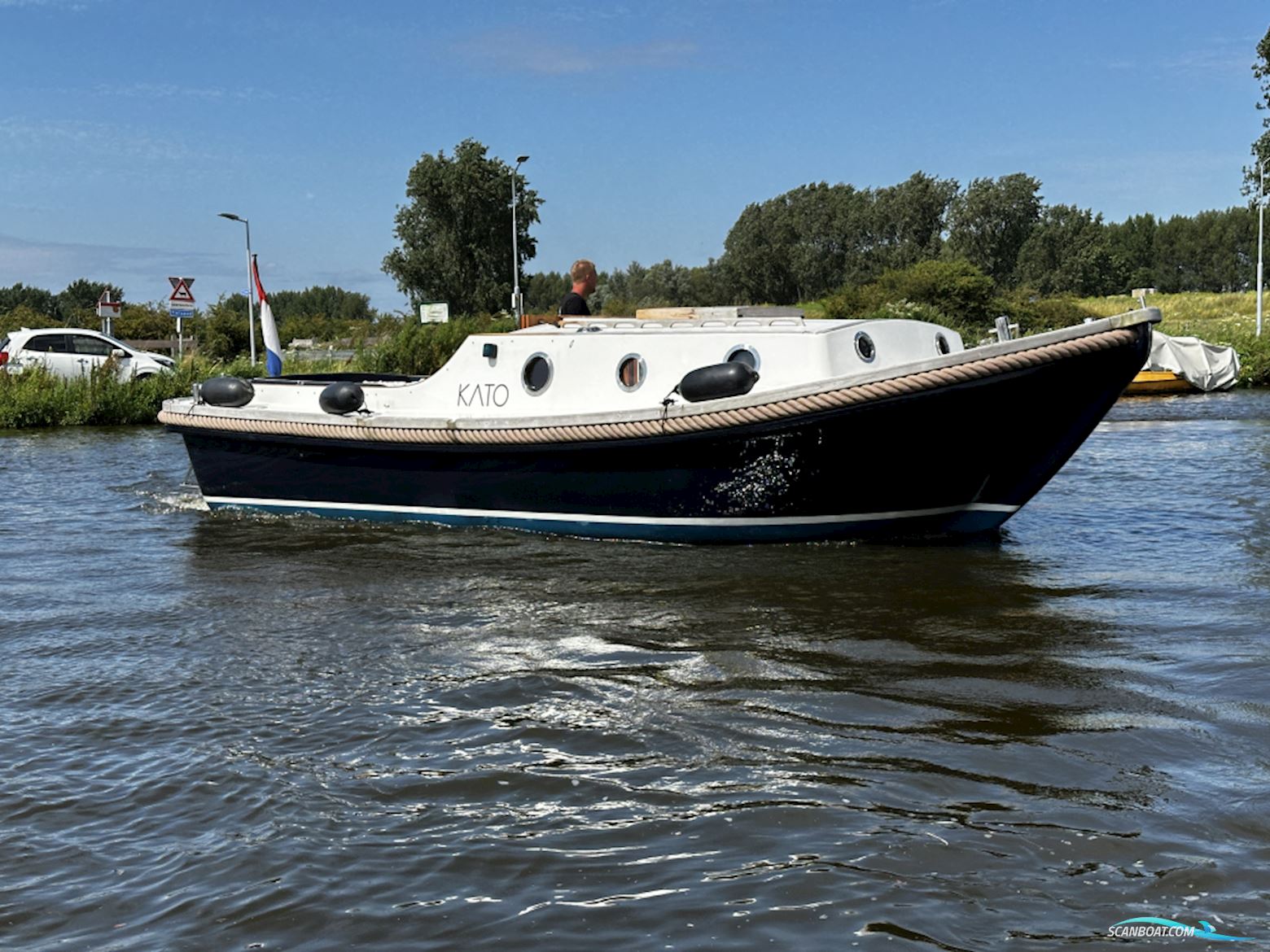 Pieterse 850 Motorboten 2001, met Vetus 42 pk motor, The Netherlands