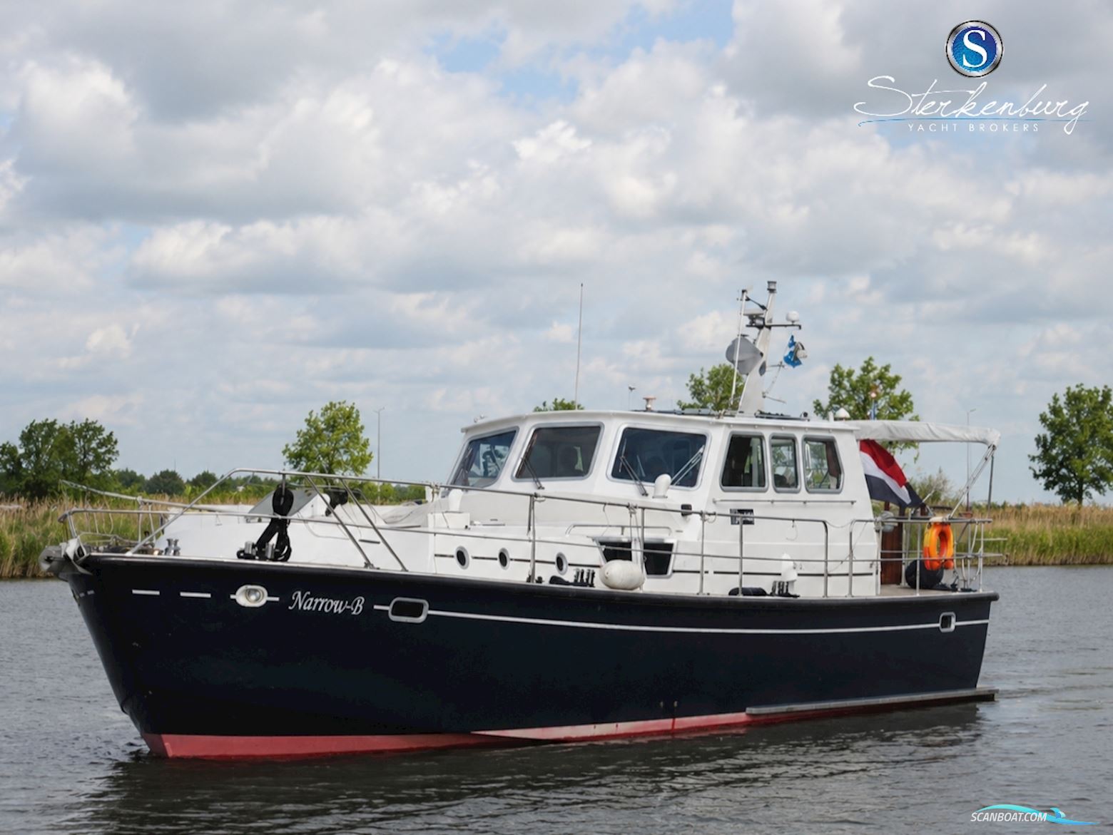 Pilot 44 Motorboten 1998, met Perkins-Sabre motor, The Netherlands