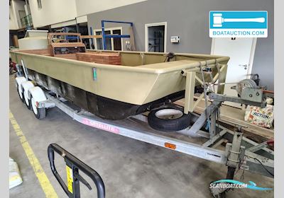 Platbodem 800 Motorboten 2024, met Marinier motor, The Netherlands