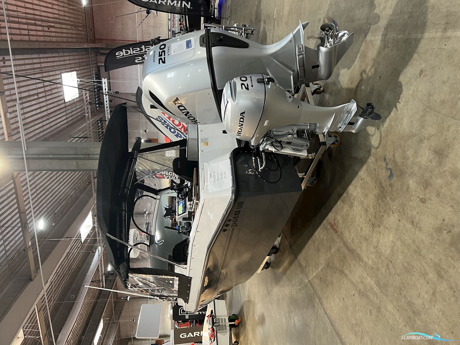 Poca 600 MK3 Med Hardtop og Honda BF 250 XU + BF 20 Lrt