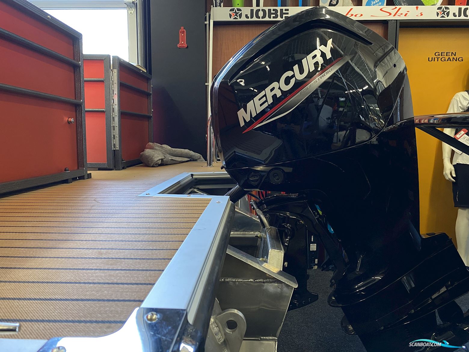 Pontoonboot 25FT 3-Tubes Red