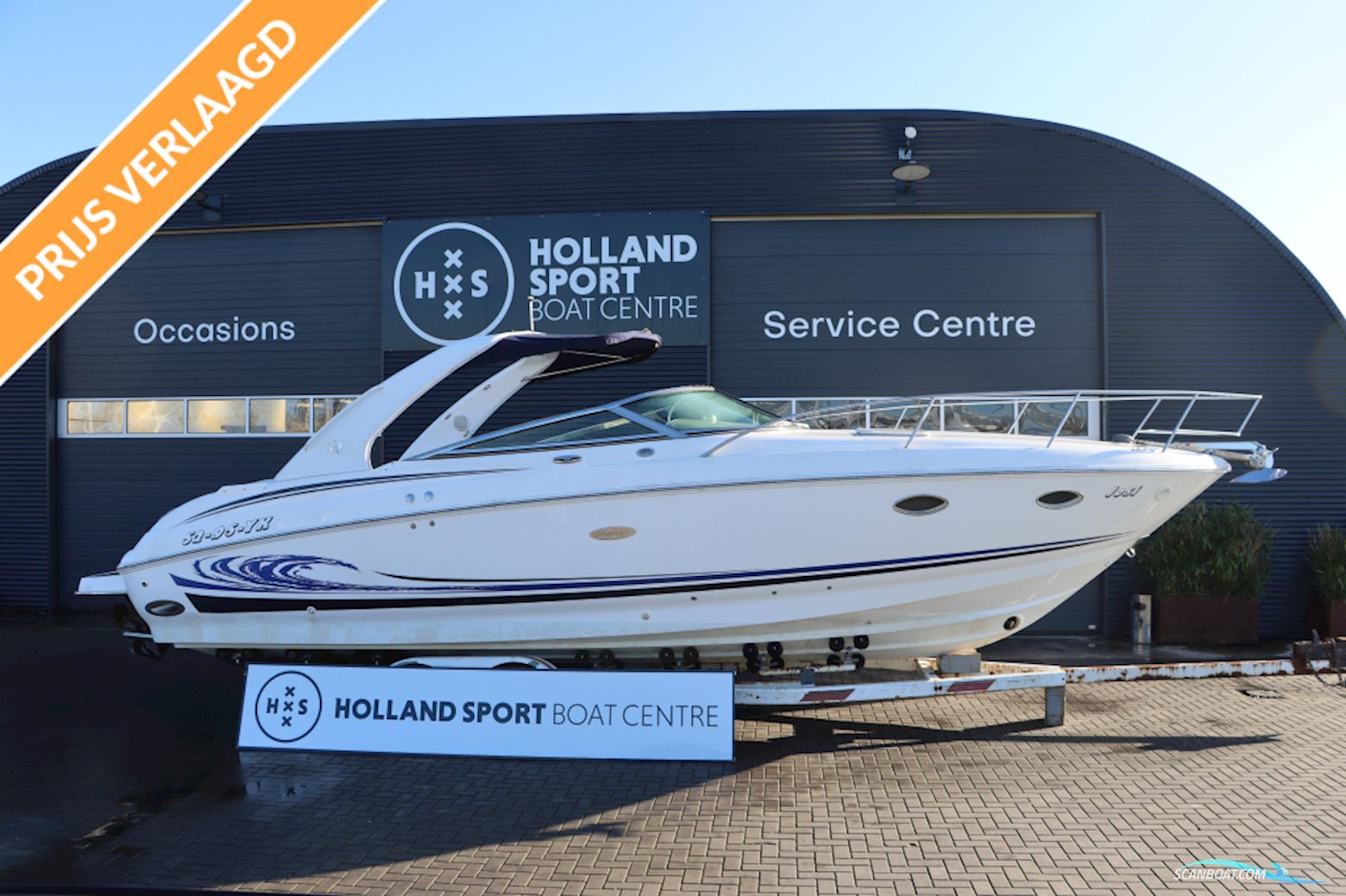 Powerquest 320 SC Motorboten 2005, met Mercruiser motor, The Netherlands