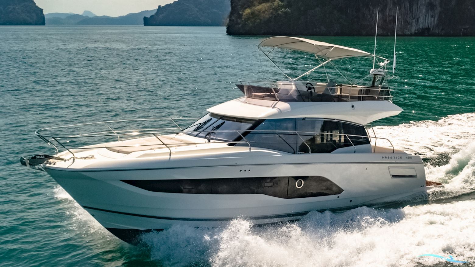Prestige 420 Motorboten 2022, met Cummins Qsb motor, Denemarken