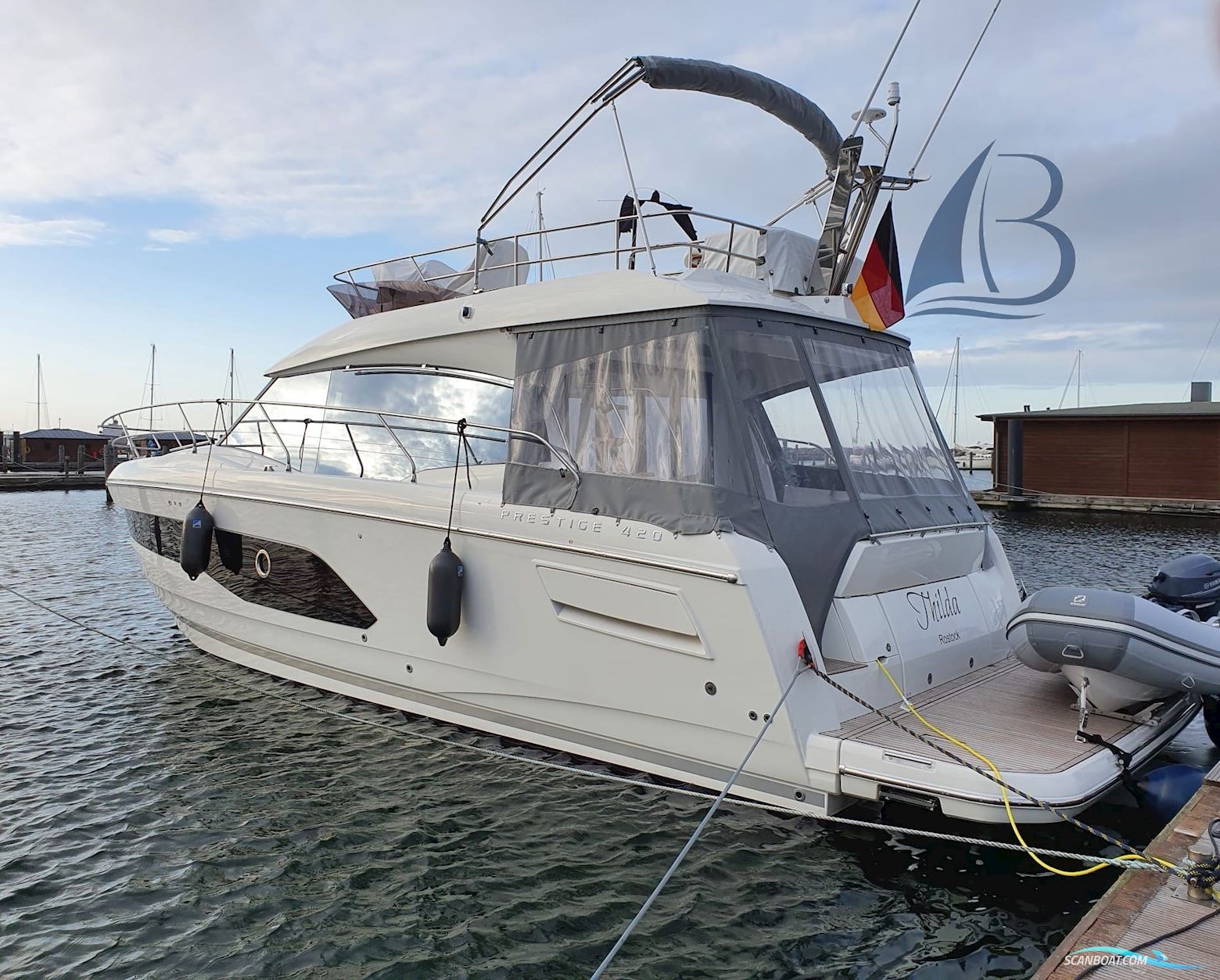 Prestige Yachts Prestige 420 Fly Motorboten 2020, met Cummins QSB6 motor, Duitsland
