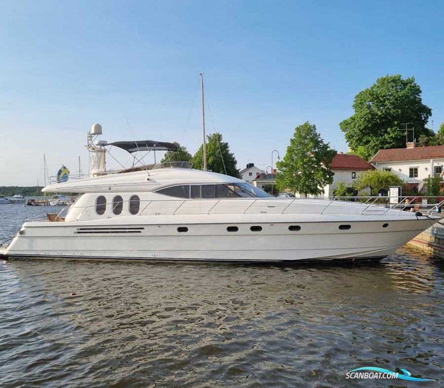 Princess 20M Motorboten 1997, met 2 x MAN D2842 LE406 motor, Sweden