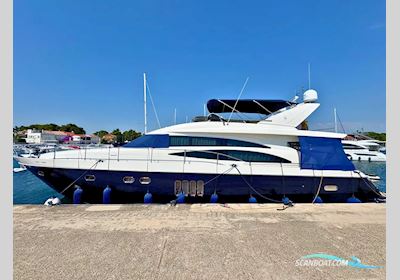 Princess 21M Motorboten 2007, met Mtu V10 motor, Kroatië