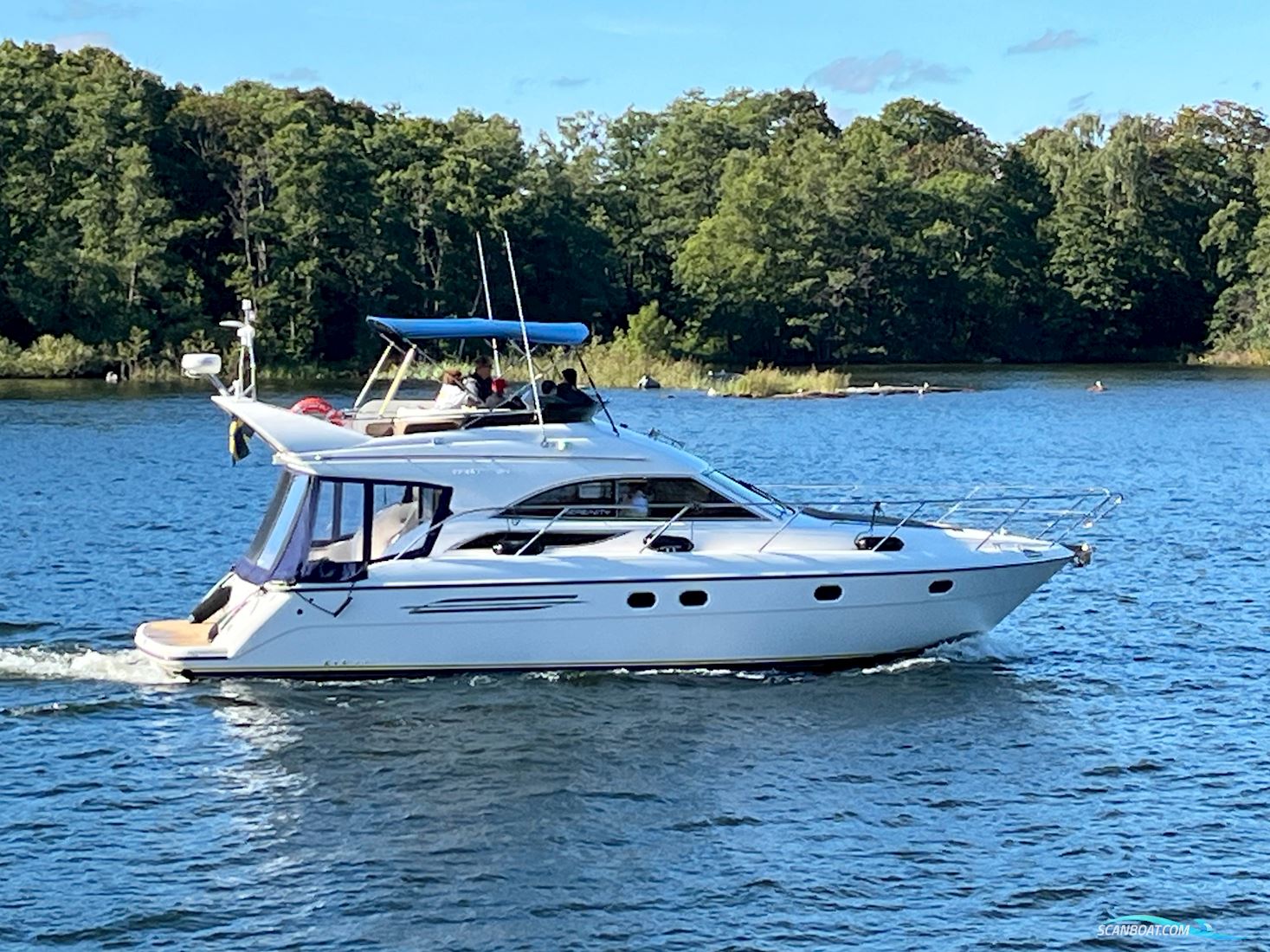 Princess 40 Fly Motorboten 1999, met 2 x Volvo Penta Tamd 63P motor, Sweden