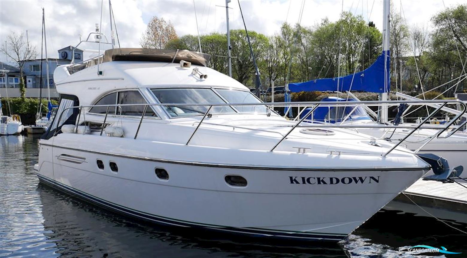 Princess 40 Motorboten 1997, met Volvo Penta TAMD63P motor, United Kingdom