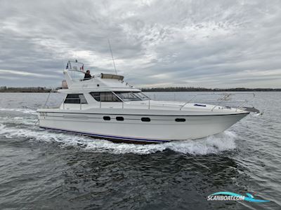 Princess 415 FB Motorboten 1988, met Volvo motor, The Netherlands