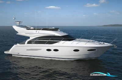 Princess 43 Fly - Model 2015 Motorboten 2015, met Cummins Diesel Qsb 6,7 motor, Kroatië