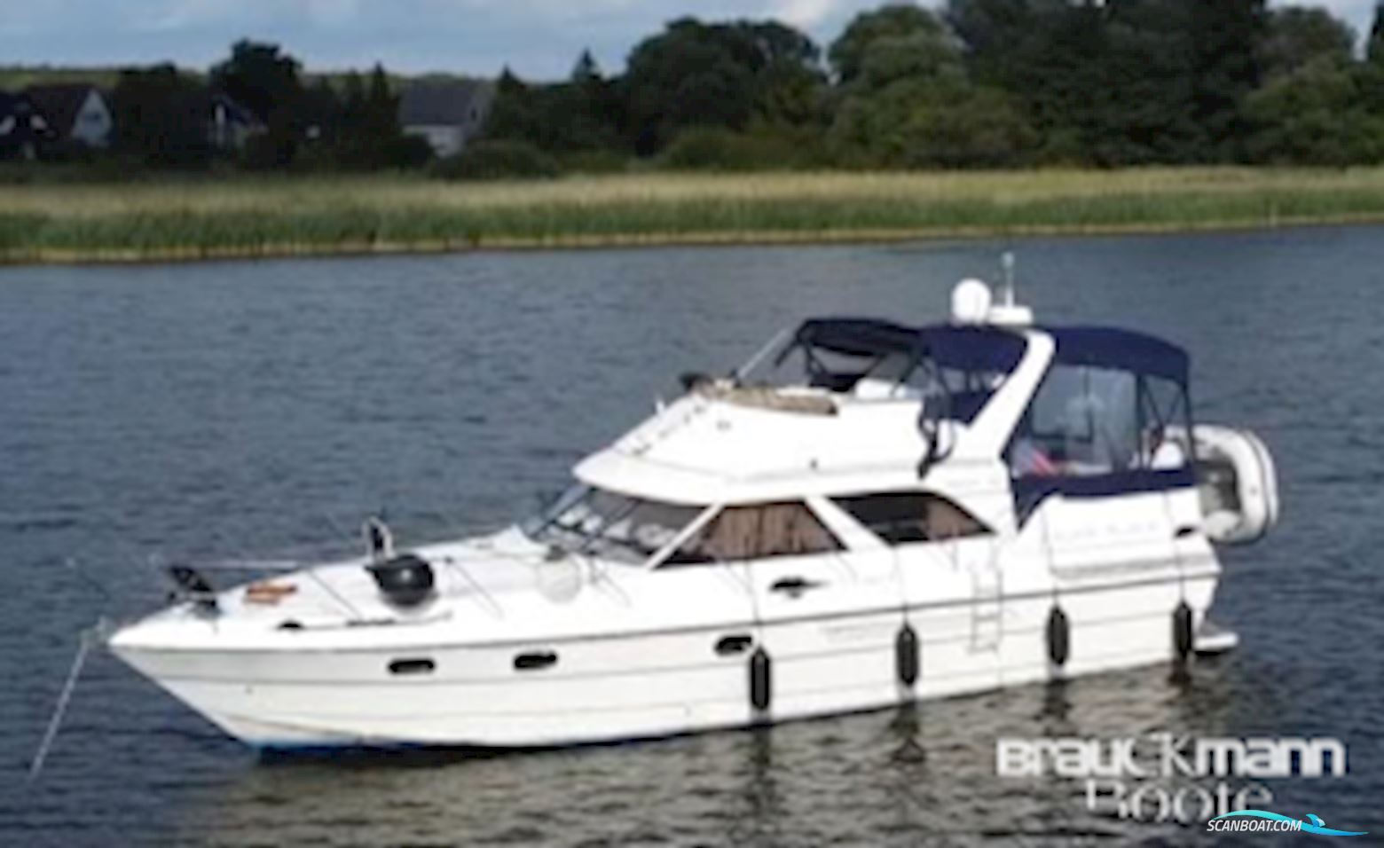Princess 435 Fly Motorboten 1990, met Volvo Penta motor, The Netherlands